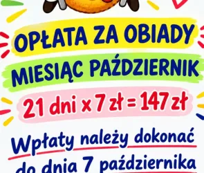 Opłaty za obiady