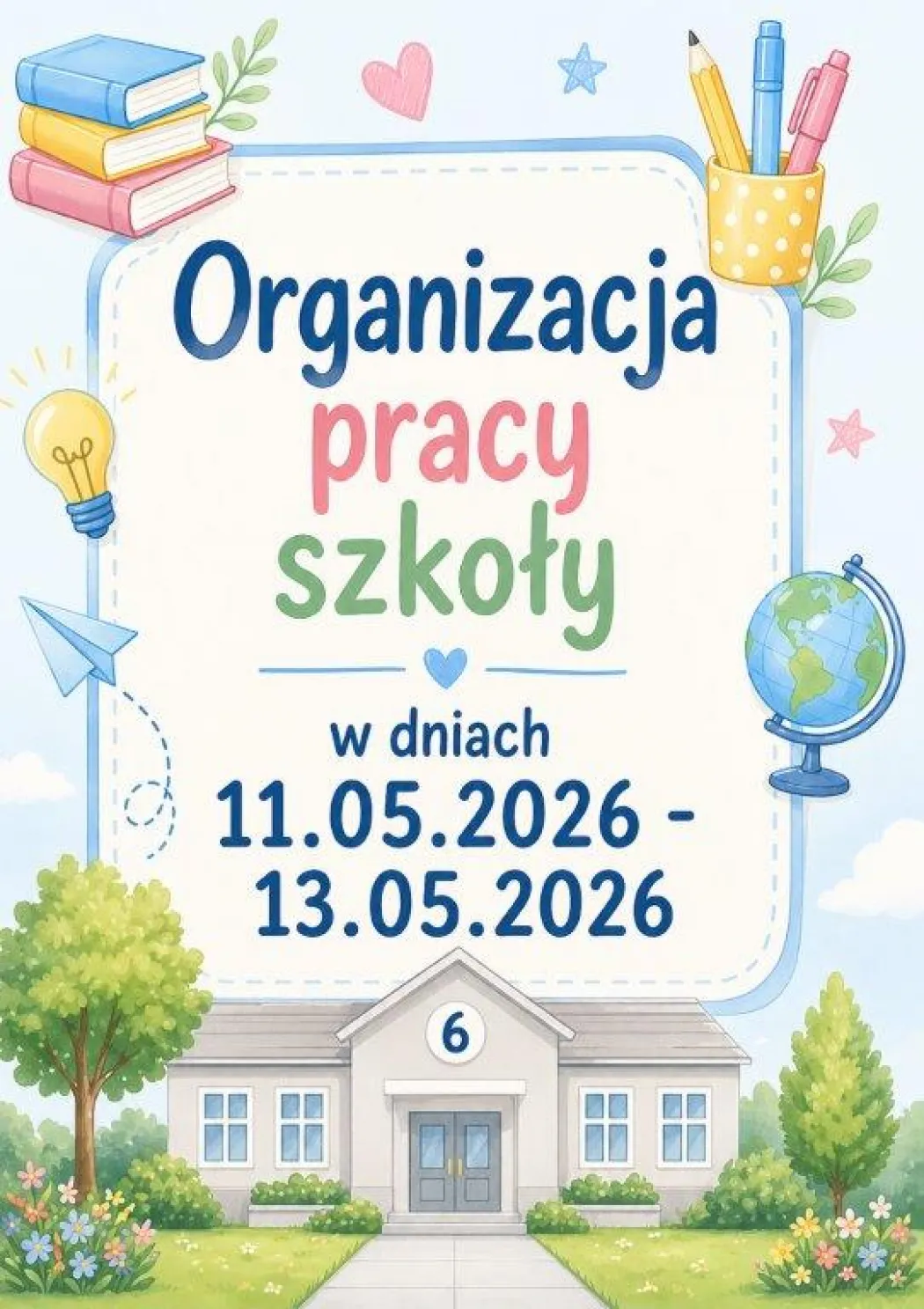 Organizacja pracy szkoły - Egzamin klas ósmych