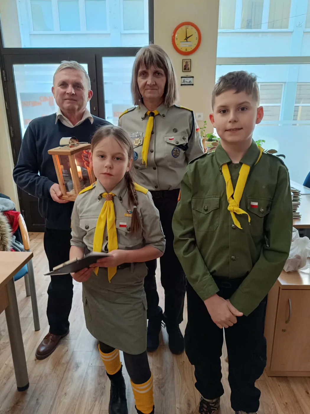 LOKALNA SZTAFETA BETLEJEMSKIEGO ŚWIATŁA POKOJU